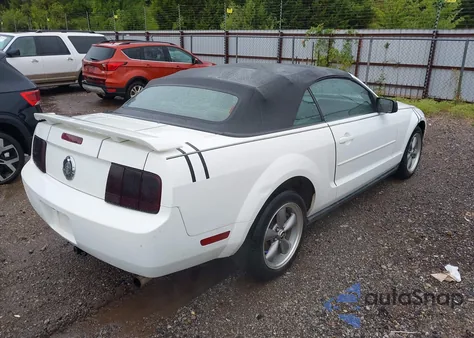 2006 Ford Mustang V6 z USA, uszkodzony, nr VIN 1ZVFT84N465184809